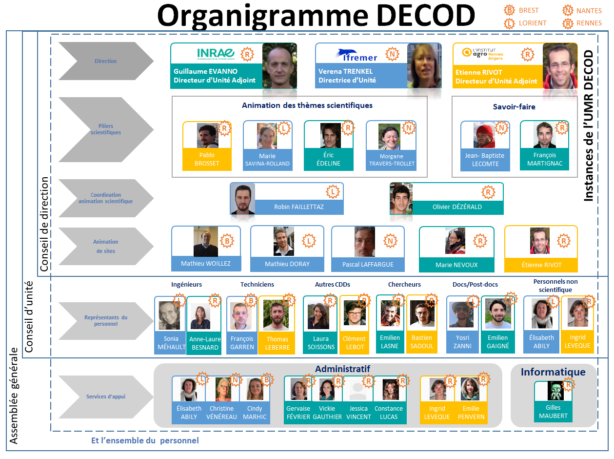 Organigramme 2026