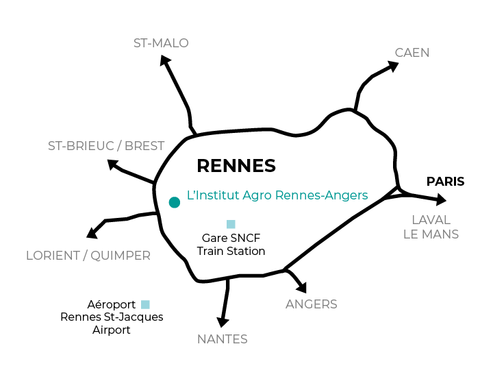 Plan de localisation de l'UMR DECOD